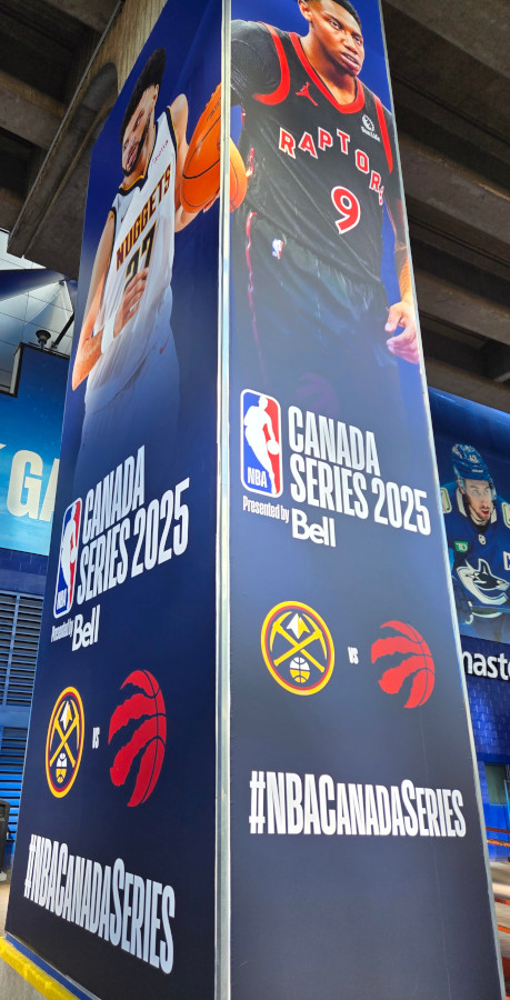 NBA preseason Canada Series 2025 Tower